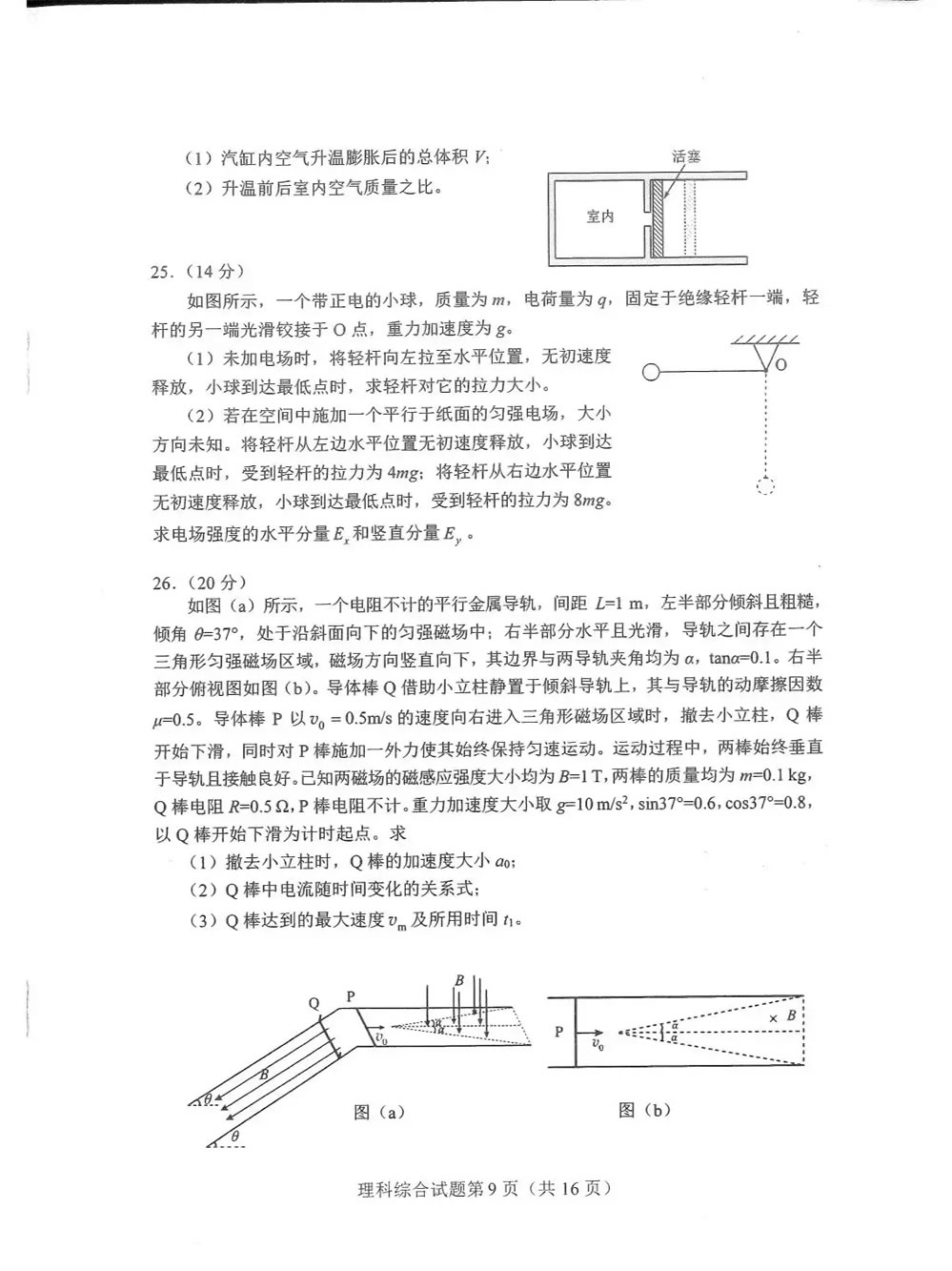 2024新高考九省联考河南省试卷及答案解析汇总(高三新高考适应性考试)