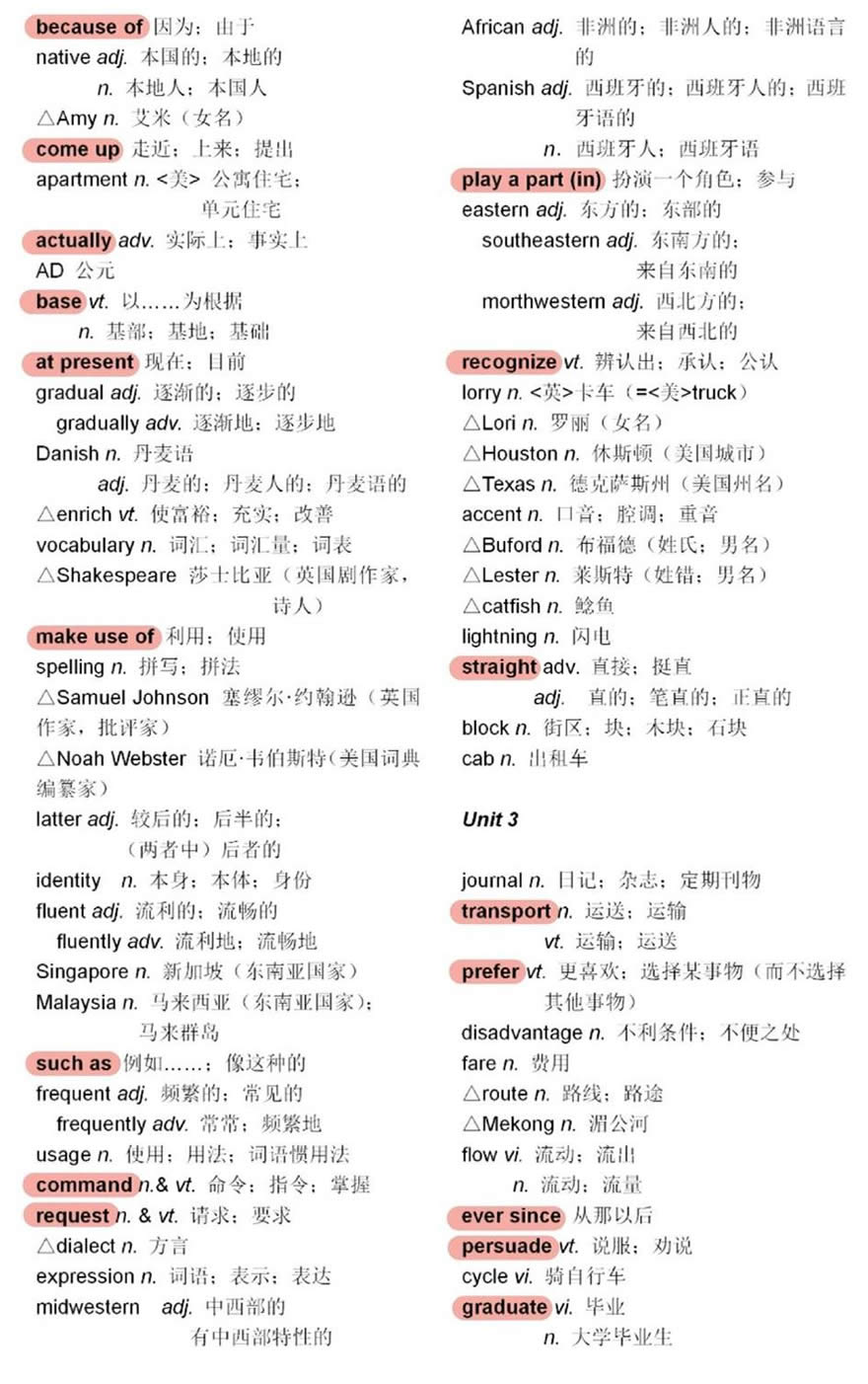 高中英语单词教辅书有哪些 好用3本推荐(附高中英语词汇表)