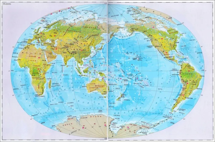 世界地图行政图 世界地理高清地图全集，让你一文纵览世界