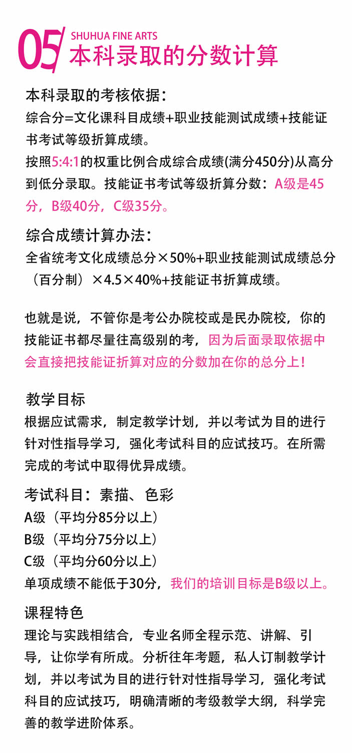 专业师资+系统课程，证书轻松拿 | 树华画室【中职3+美术考证班】招生简章