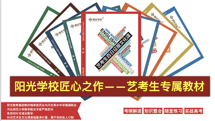 石家庄高三艺考生文化课集训 石家庄艺术生高考文化课辅导