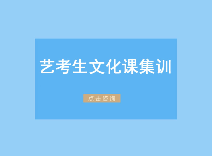 济南高考艺术生文化课集训辅导班学校